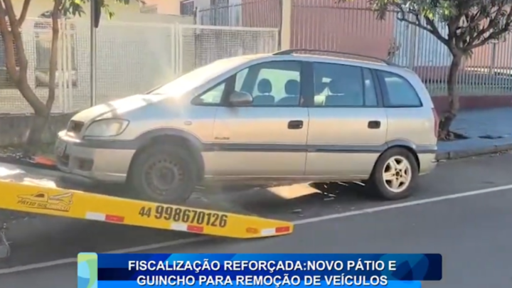 FISCALIZAÇÃO REFORÇADA: NOVO PÁTIO E GUINCHO PARA REMOÇÃO DE VEÍCULOS