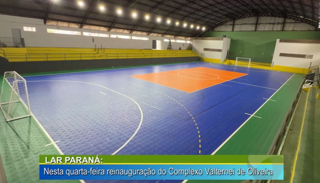 LAR PARANÁ: NESTA QUARTA-FEIRA REINAUGURAÇÃO DO COMPLEXO VALTERNEI DE OLIVEIRA