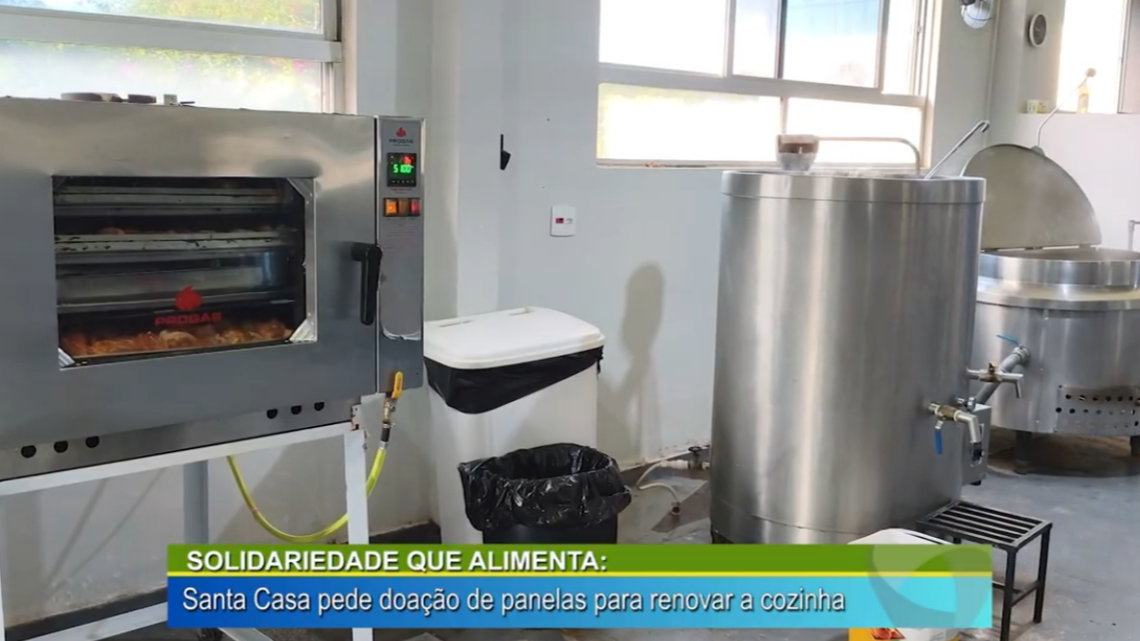 SOLIDARIEDADE QUE ALIMENTA: SANTA CASA PEDE DOAÇÃO DE PANELAS PARA RENOVAR A COZINHA