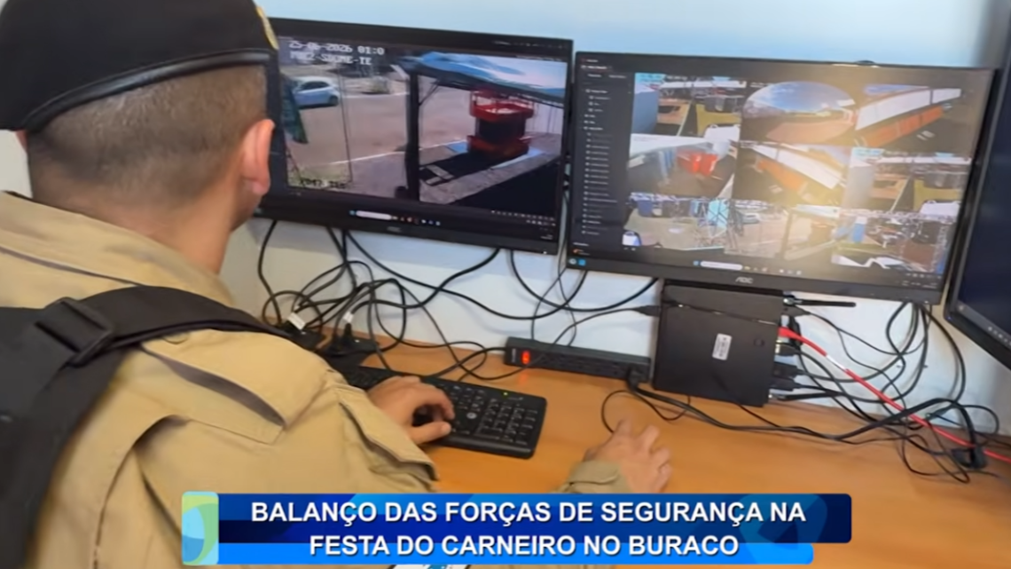 BALANÇO DAS FORÇAS DE SEGURANÇA NA FESTA DO CARNEIRO NO BURACO