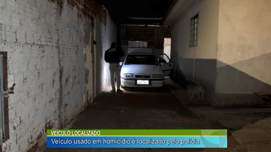 VEÍCULO LOCALIZADO: VEÍCULO USADO E HOMICÍDIO É ENCONTRADO PELA POLÍCIA