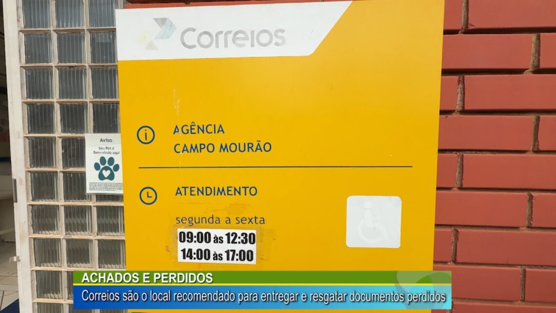ACHADOS E PERDIDOS: CORREIOS SÃO O LOCAL RECOMENDADO PARA ENTREGAR E RESGATAR DOCUMENTOS PERDIDOS