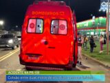 ACIDENTE NA PR-158: COLISÃO ENTRE DUAS MOTOS DEIXOU DUAS PESSOAS FERIDAS
