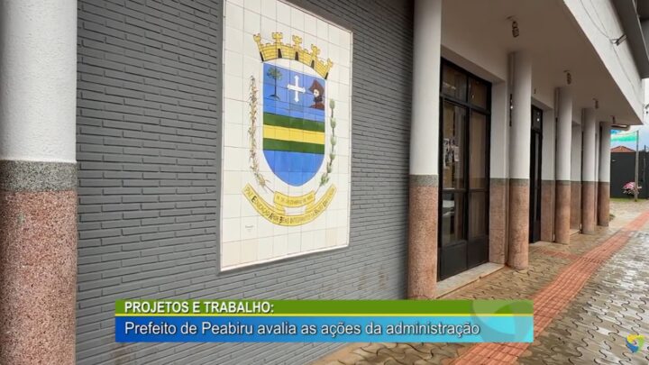 PROJETOS E TRABALHO: PREFEITO DE PEABIRU AVALIA AS AÇÕES DA ADMINISTRAÇÃO