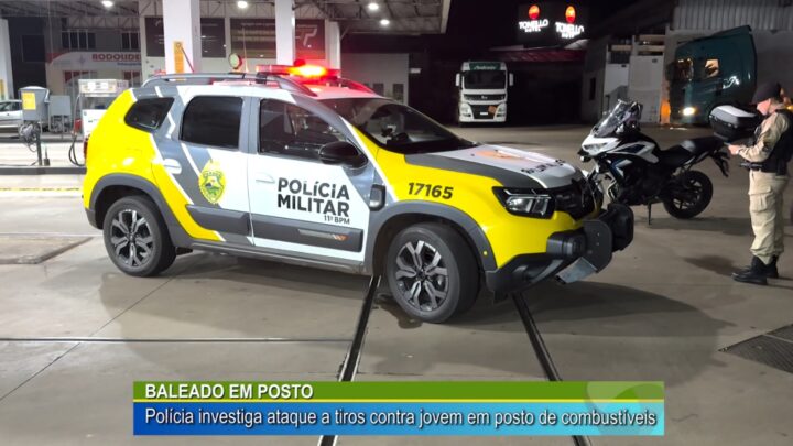 BALEADO EM POSTO: POLÍCIA INVESTIGA ATAQUE A TIROS CONTRA JOVEM EM POSTO DE COMBUSTÍVEIS