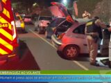 EMBRIAGUEZ AO VOLANTE: HOMEM É PRESO APÓS SE ENVOLVER EM ACIDENTE NO CENTRO