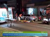 ACIDENTE NA AVENIDA JHON KENNEDY: CICLISTA FICA EM ESTADO GRAVE APÓS SER ATROPELADO POR CAMINHÃO