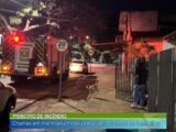PRINCÍPIO DE INCÊNDIO EM MARMITARIA MOBILIZA EQUIPES DO CORPO DE BOMBEIROS