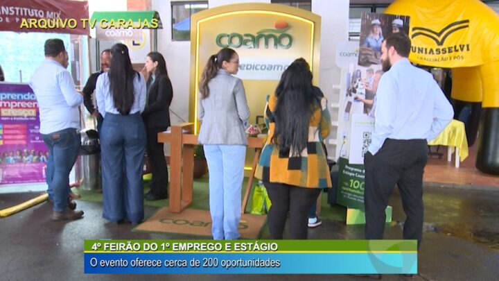 4º FEIRÃO DO 1º EMPREGO E ESTÁGIO: O EVENTO OFERECE CERCA DE 200 OPORTUNIDADES