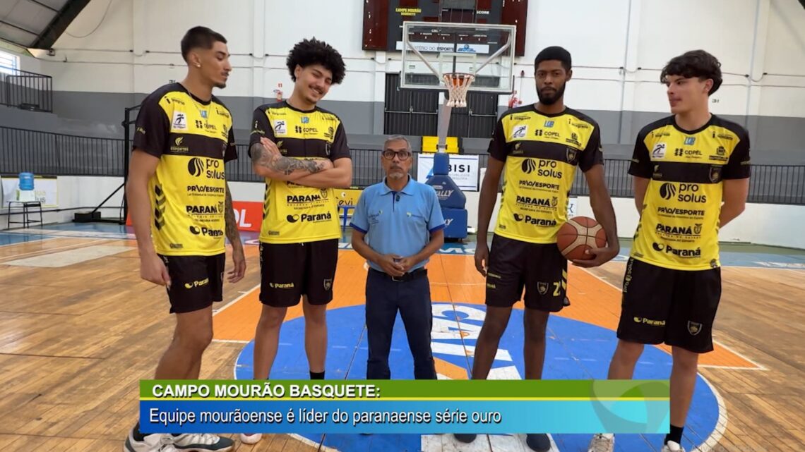 BASQUETE DE CAMPO MOURÃO: EQUIPE MOURÃOENSE É LÍDER DO PARANAENSE SÉRIE OURO