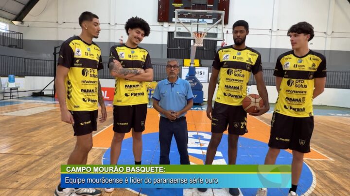 BASQUETE DE CAMPO MOURÃO: EQUIPE MOURÃOENSE É LÍDER DO PARANAENSE SÉRIE OURO