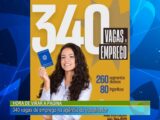 Hora de virar a página, 340 vagas de emprego na agência do trabalhador