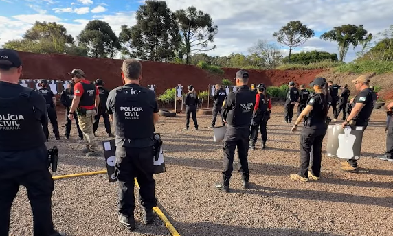 Atualização, polícia civil faz treinamento para aperfeiçoar técnicas de abordagem e tiro