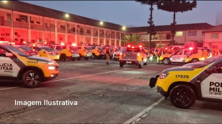 Manhã agitada em Pitanga, a cidade tem a maior operação policial da história.