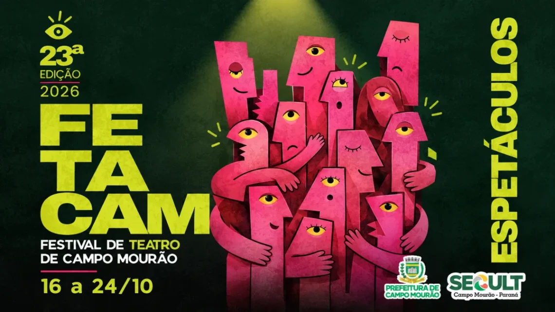 FETACAM: festival de teatro movimenta a cena cultural de Campo Mourão.